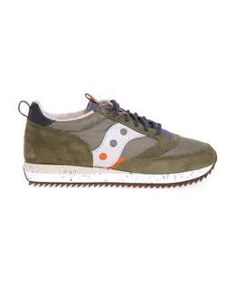 Saucony: Зелёные кроссовки 