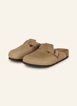 Birkenstock: Бежевые сабо 