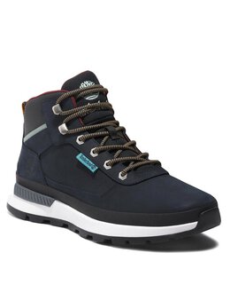 Timberland: Тёмные ботинки 