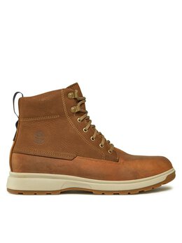 Timberland: Коричневые ботинки 