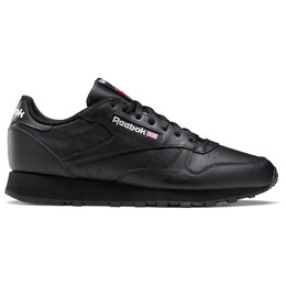 Reebok: Чёрные кроссовки  Classic Leather