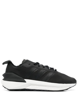 Adidas: Чёрные кроссовки 