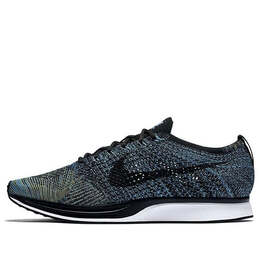 Nike: Синие кроссовки  Flyknit Racer