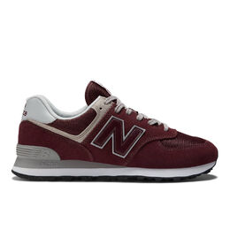 New Balance: Красные кроссовки  574