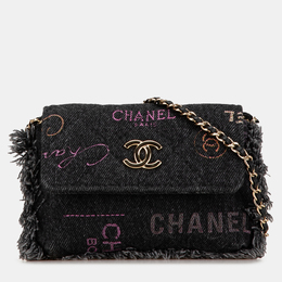 Chanel: Чёрный клатч 