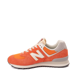 New Balance: Оранжевые кроссовки  574