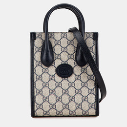 Gucci: Бежевая сумка  Interlocking G