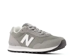 New Balance: Серые кроссовки  515