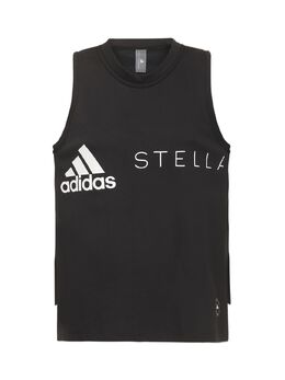 ADIDAS BY STELLA MCCARTNEY: Чёрная майка 