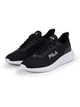 Fila: Чёрные кроссовки 