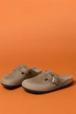 Birkenstock: Коричневые сандалии  Boston