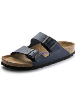 Birkenstock: Синие сабо 