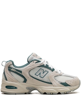 New Balance: Бежевые кроссовки  530