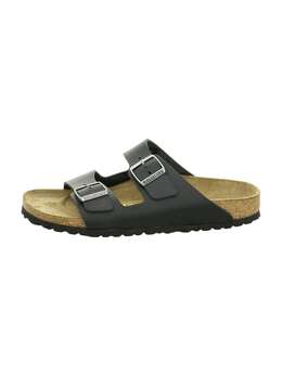 Birkenstock: Чёрные сабо 