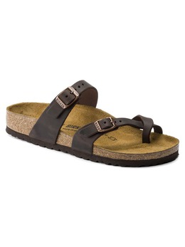 Birkenstock: Чёрные шлёпанцы  Mayari