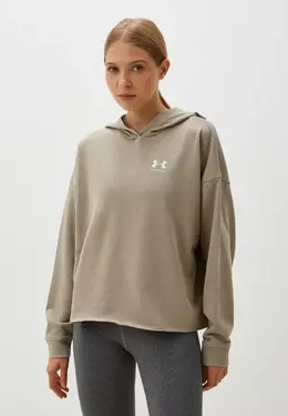 Under Armour: Бежевая толстовка 