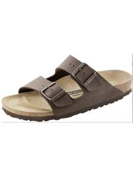 Birkenstock: Коричневые сабо 