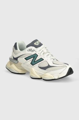 New Balance: Бежевые кроссовки 