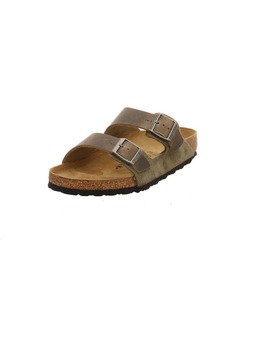 Birkenstock: Серые сабо 