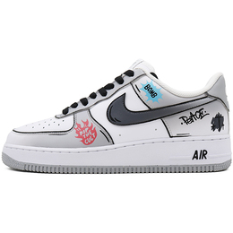 Nike: Серые кроссовки  Air Force 1