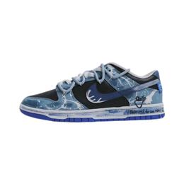 Nike: Синие кроссовки  Dunk