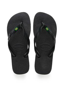 Havaianas: Чёрные шлёпанцы 