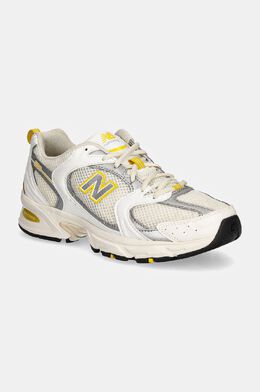 New Balance: Бежевые кроссовки  530