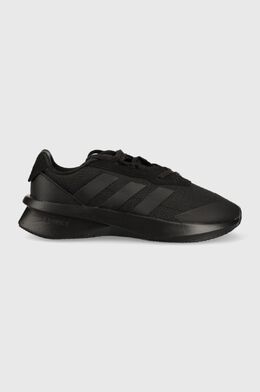 Adidas: Чёрные кроссовки 