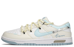 Nike: Синие кроссовки  Dunk