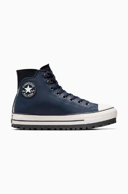 Converse: Тёмные кроссовки  Chuck Taylor All Star