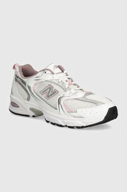 New Balance: Белые кроссовки  530