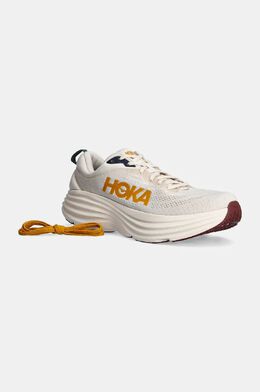 HOKA: Бежевые кроссовки 