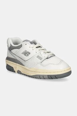 New Balance: Белые кроссовки  550