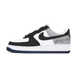 Nike: Чёрные кроссовки  Air Force 1