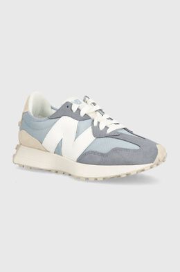 New Balance: Синие кроссовки  327