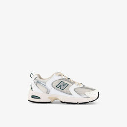 New Balance: Зелёные кроссовки 