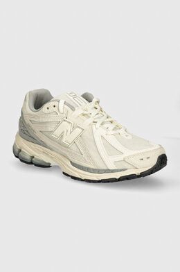 New Balance: Бежевые кроссовки 