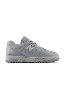 New Balance: Серые кроссовки 