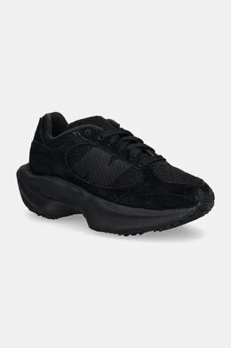 New Balance: Чёрные кроссовки 