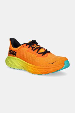 HOKA: Оранжевые кроссовки 