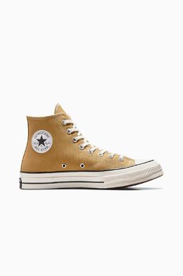 Converse: Бежевые кроссовки  Chuck 70