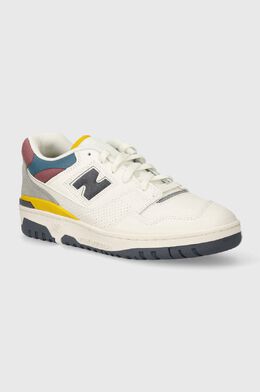 New Balance: Белые кроссовки  550