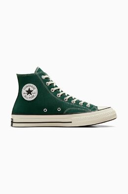 Converse: Зелёные кроссовки  Chuck 70