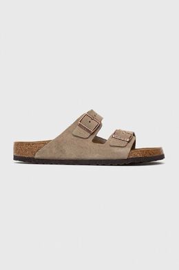 Birkenstock: Бежевые шлёпанцы  Arizona