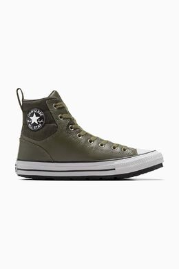 Converse: Зелёные кроссовки  Chuck Taylor All Star