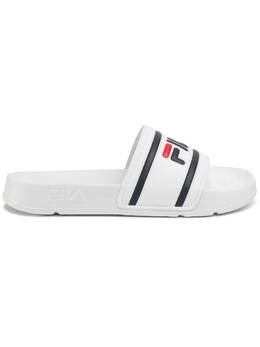 Fila: Белые шлёпанцы 