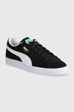 PUMA: Чёрные кроссовки  Suede Classic