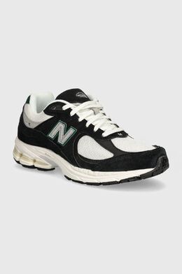 New Balance: Чёрные кроссовки 