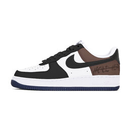 Nike: Чёрные кроссовки  Air Force 1