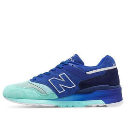 New Balance: Синие кроссовки  997